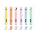 Teddy's Style - 6 MINI EVIDENZIATORI PASTEL