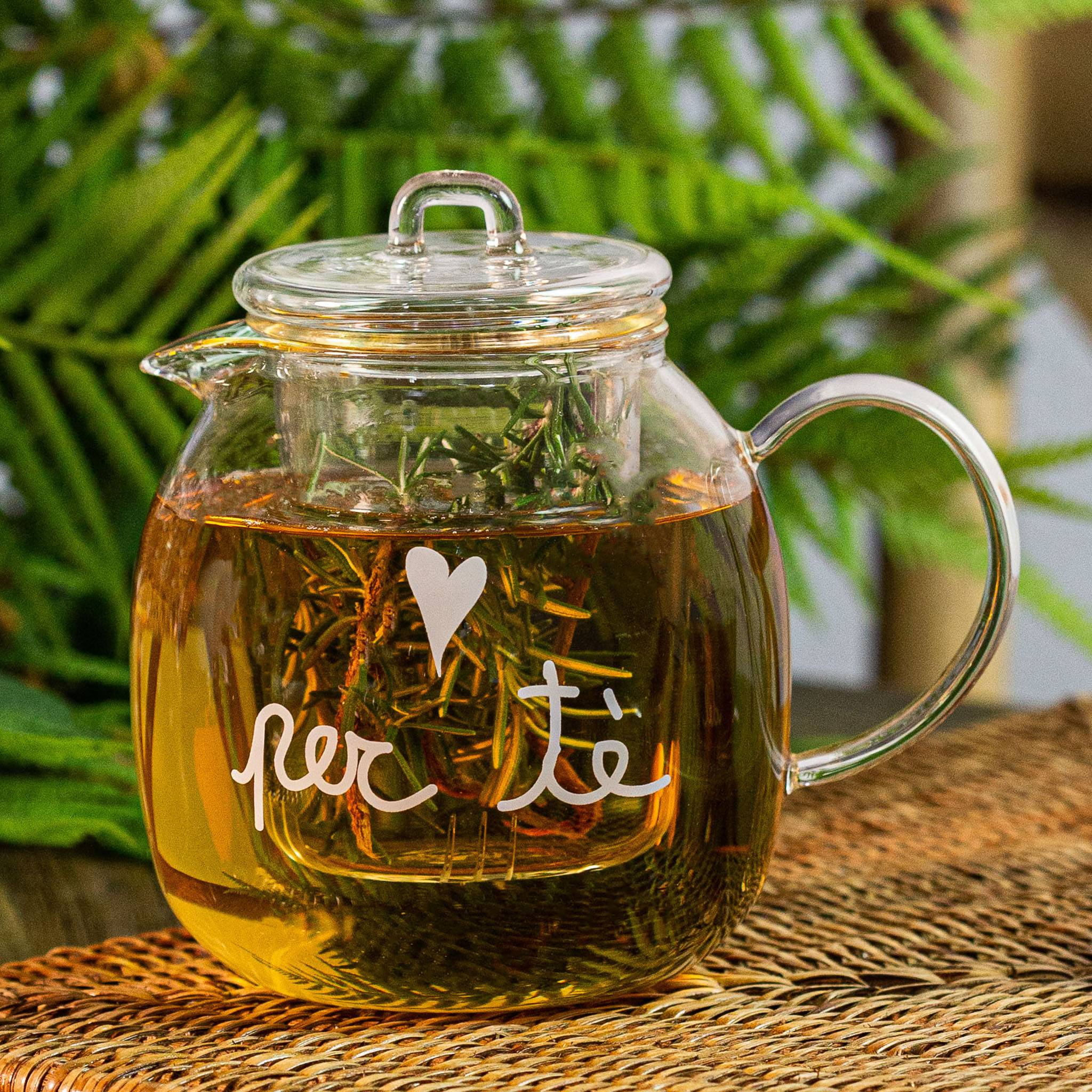 TEIERA IN VETRO 600ML PER TE
