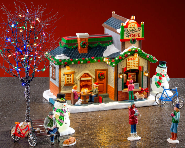 THE CHRISTMAS CAFÉ SETWITH 4.5V 550mA ADAPTOR 56675-EU