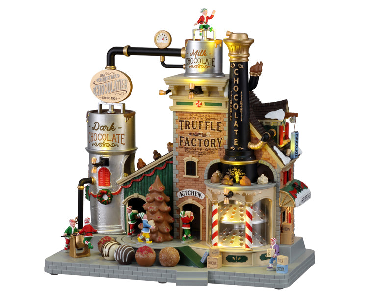 THE CHRISTMAS CHOCOLATIER TRUFFLE FACTORY, WITH 4.5V ADAPTOR 15805-EU