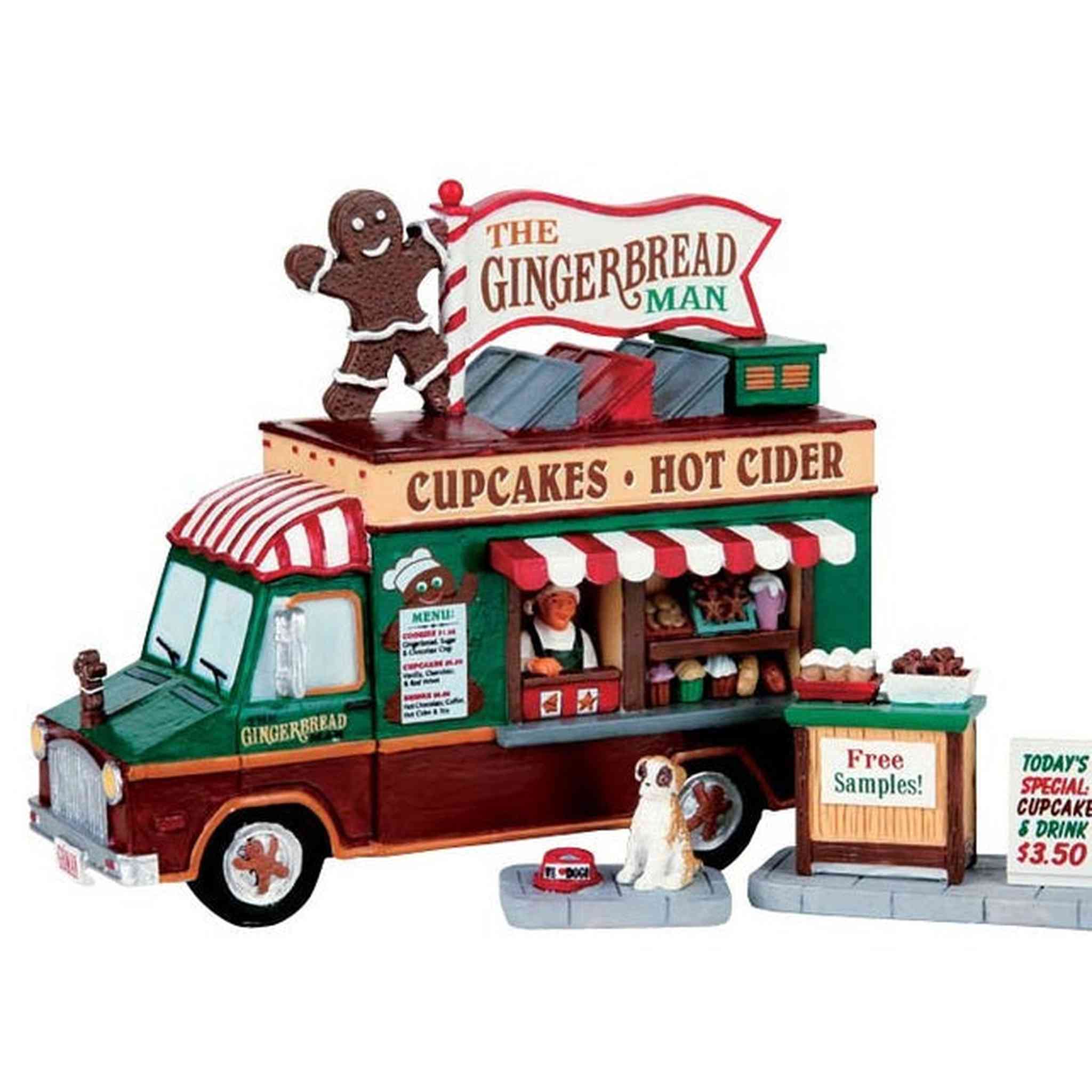 THE GINGERBREAD MAN, SET OF 3 63278-AA