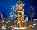 THE VILLAGE SQUARE CLOCK TOWERSET WITH 4.5V 550mA ADAPTOR 56673-EU