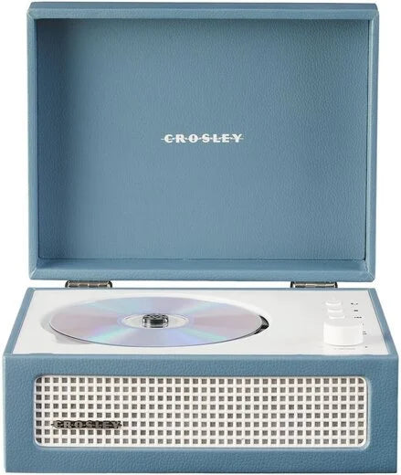 Crosley Voyager Lettore CD Portatile Bluetooth Washed Blue