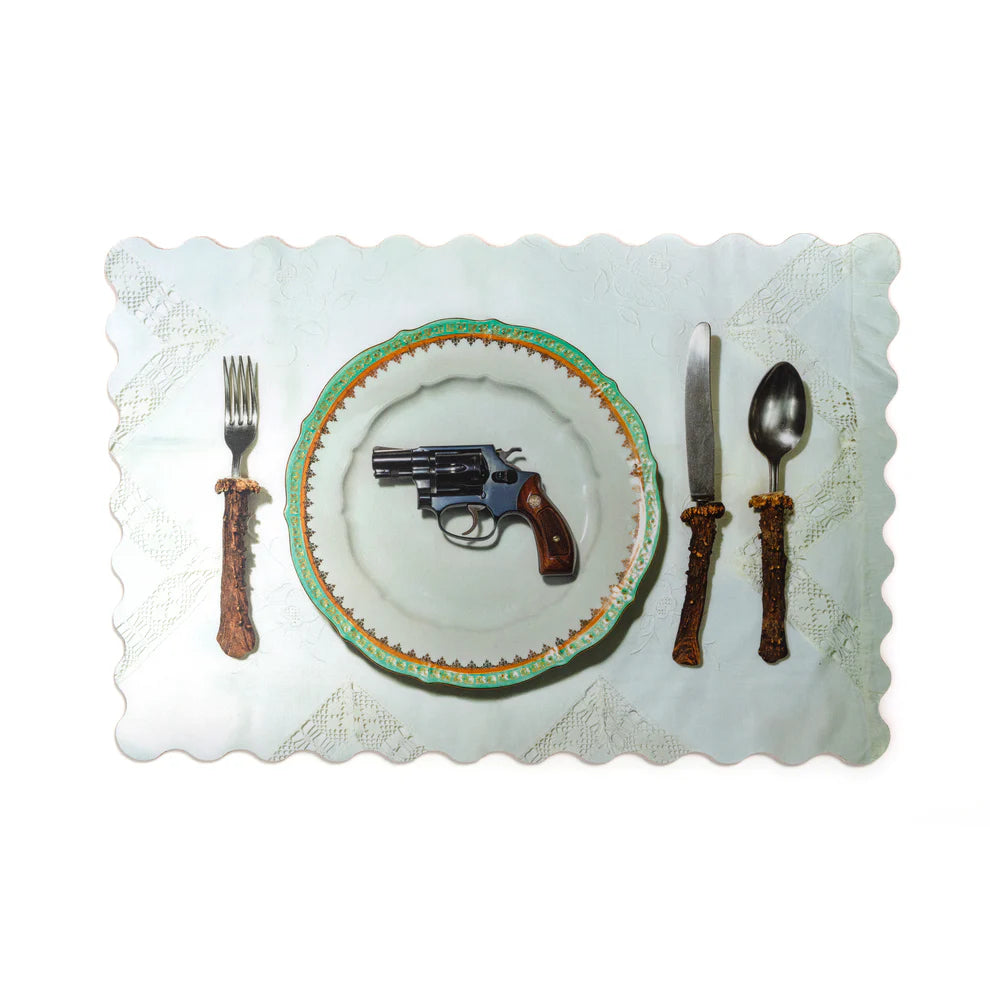 Seletti TOVAGLIETTA IN PP+SUGHERO "TOILETPAPER HOME" - BON APPETIT