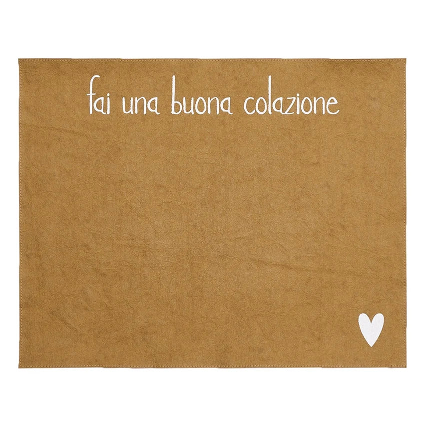 Simple Day Tovaglietta in Fibra di Cellulosa 36x45 cm - Buona colazione
