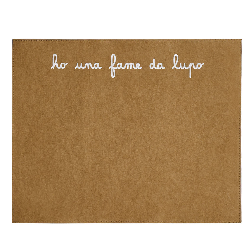 Simple Day Tovaglietta in Fibra di Cellulosa 36x45 cm - Ho una fame da lupo