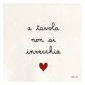 Simple Day Set 20 Tovaglioli in Carta 33x33 cm - A tavola non si invecchia