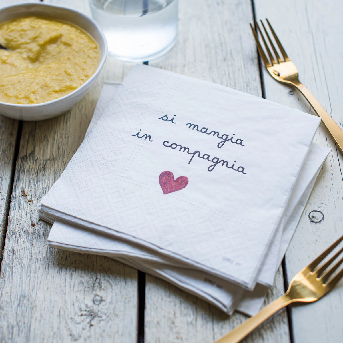 SET 20 TOV. CARTA SI MANGIA IN COMPAGNIA 33X33
