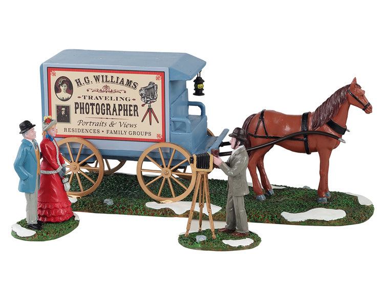 TRAVELING PHOTOGRAPHER WAGON,SET OF 3 13561-AA