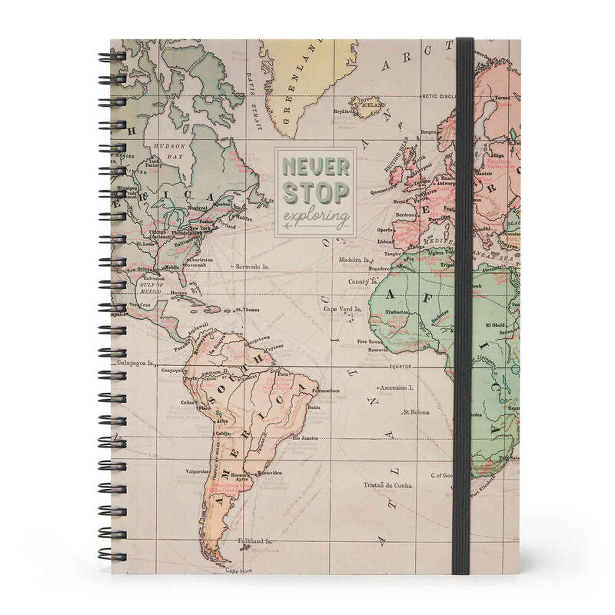 TRIO - QUADERNO CON SPIRALE 3IN1 - A4 - TRAVEL