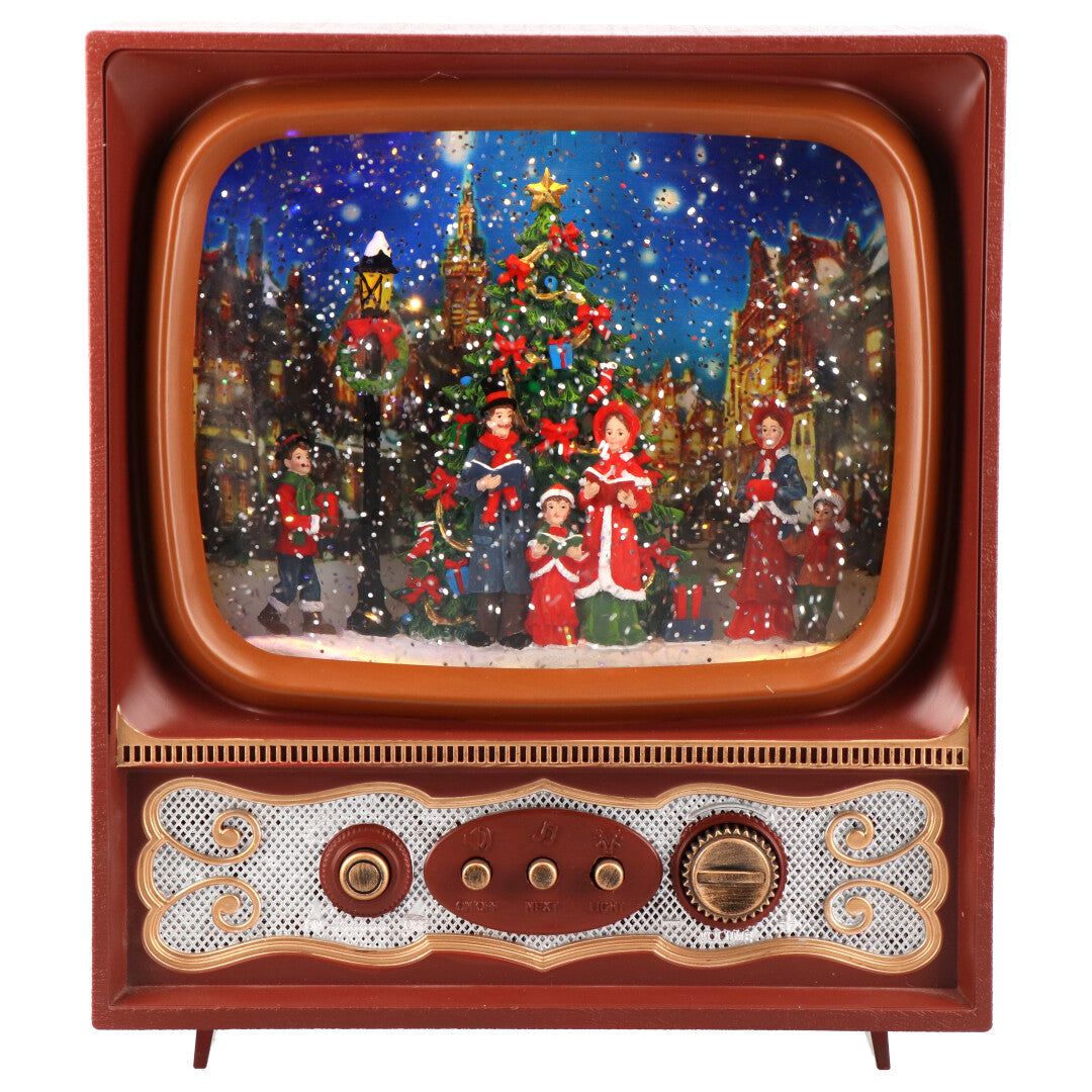 TV water spinningGreen-B/O-LED-21,50x8,9x24cm
