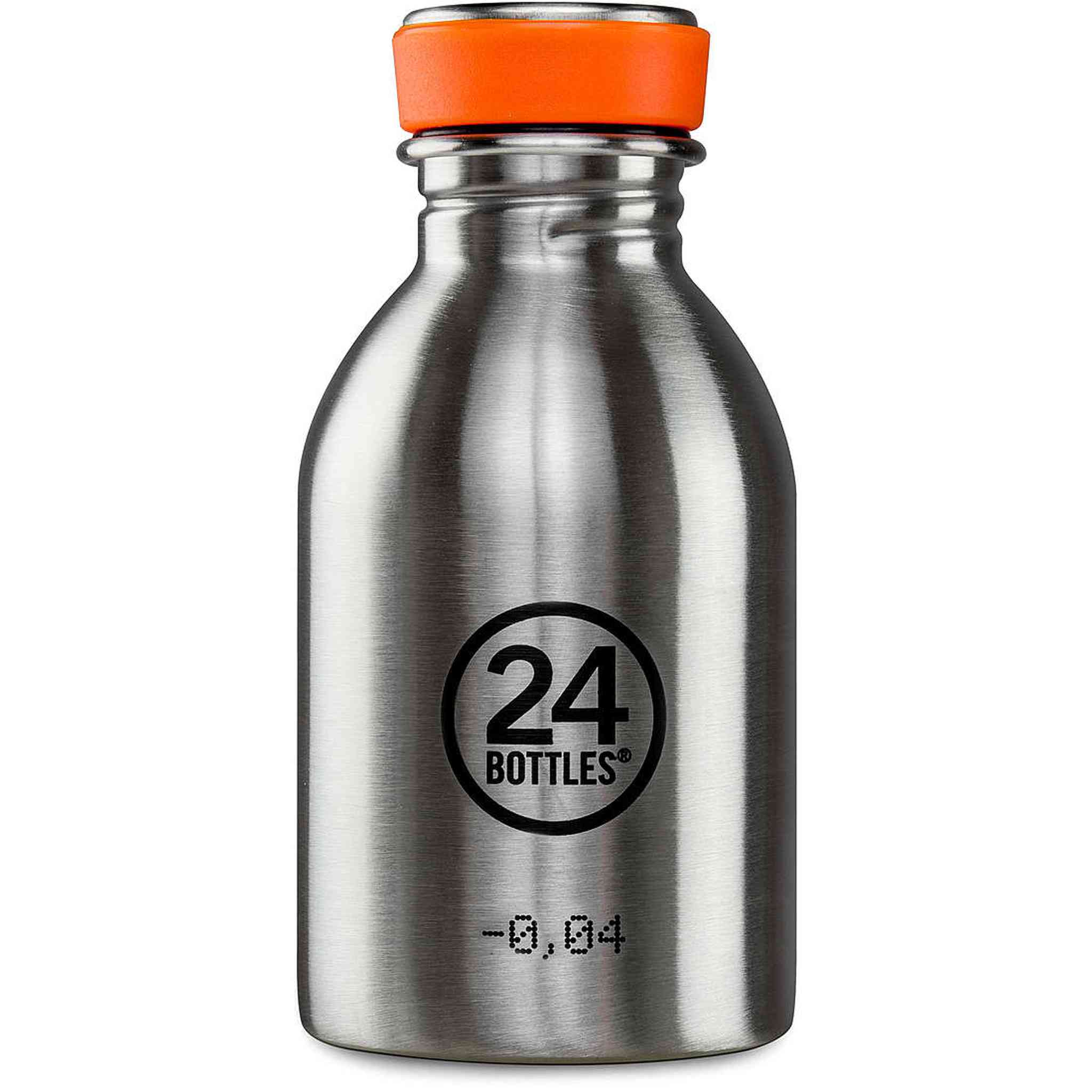 URBAN BOTTLE BRUSHED STEEL 250 ML