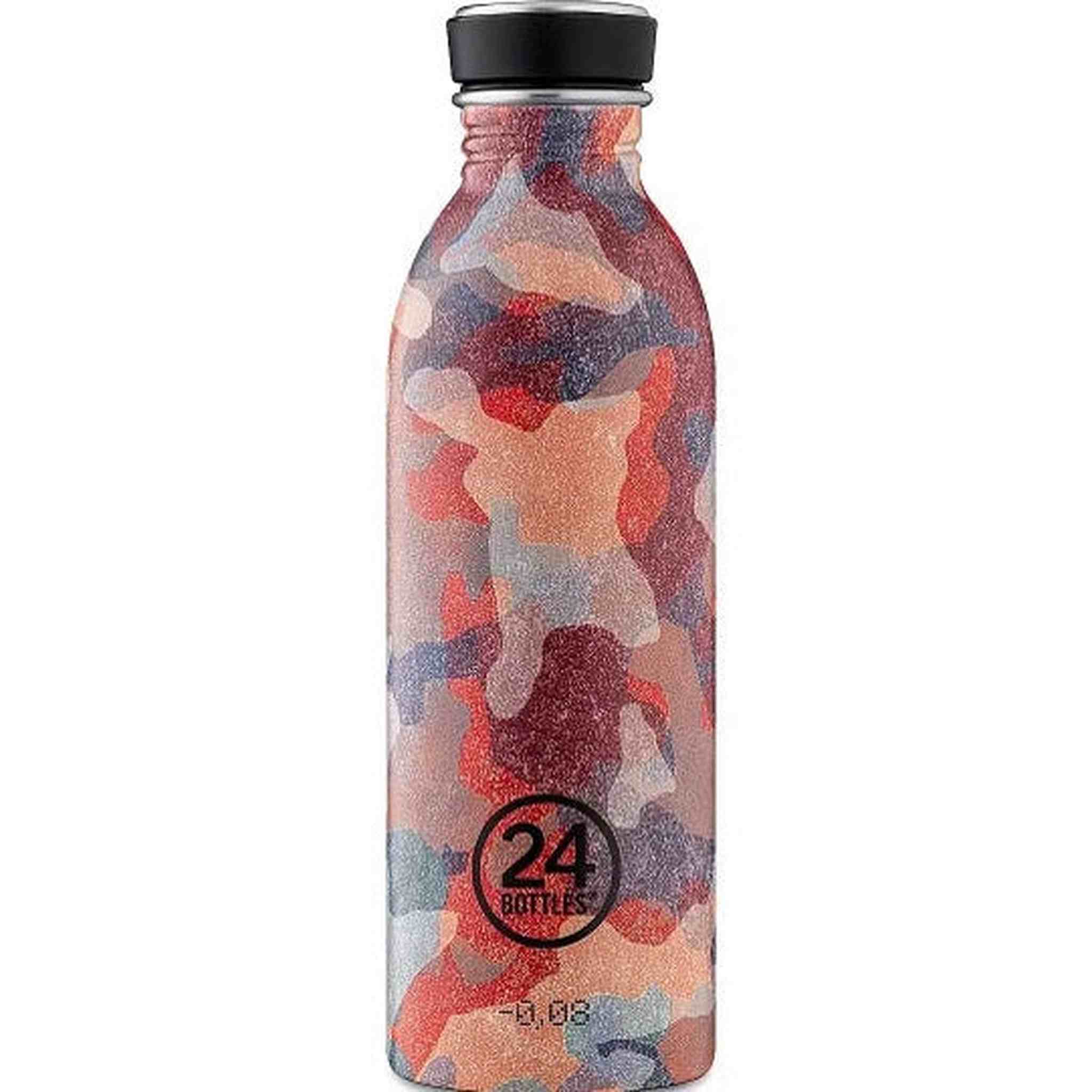 URBAN BOTTLE CAMO CORAL 500 ML
