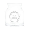 Simple Day Vaso portafiori in vetro Fiori Freschi Ø 25 x h 28 cm