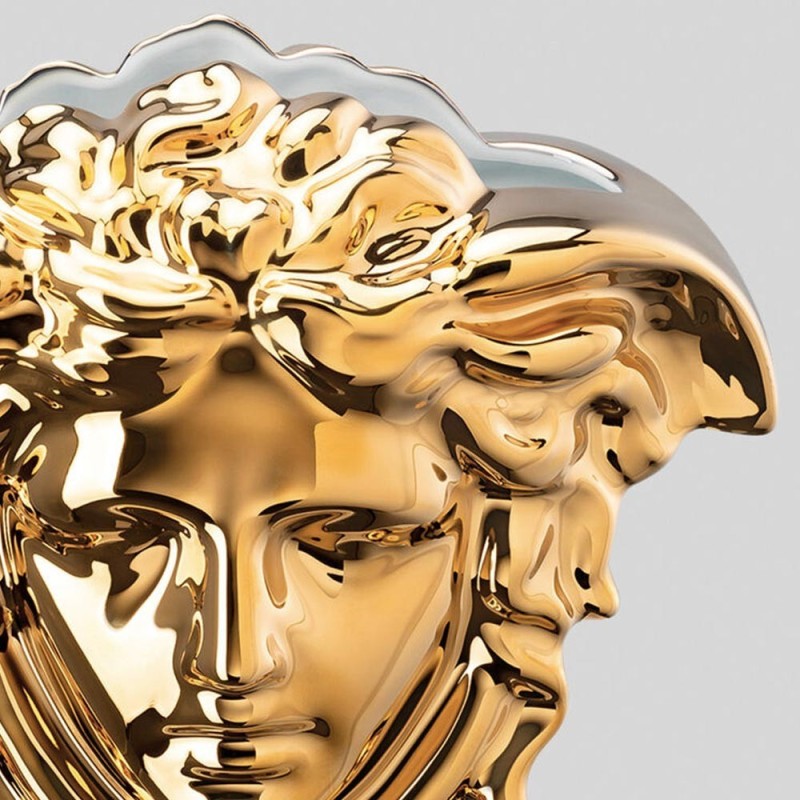 ROSENTHAL VERSACE - VASO 15 CM - Medusa Grande GOLD