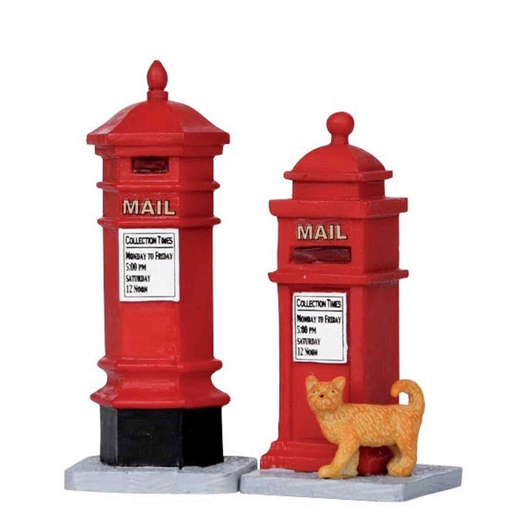 VICTORIAN MAILBOXES, SET OF 2 14362-AA