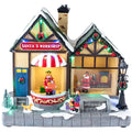 Village animated Multicolor-Adapter incl.-LED-27,5x15,5x25,5