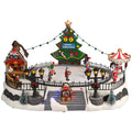 Village ice skate animatedMulticolor-Adaptor-LED-40,6x28x22