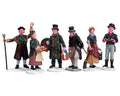 VILLAGE PEOPLE FIGURINES,SET OF 6 92356-AA