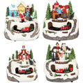 Village train animated 4assMulticolor-B/O-LED-13x12x14