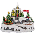 Village tree kids animatedMulticolor-B/O-LED-22x15,5x17,5cm