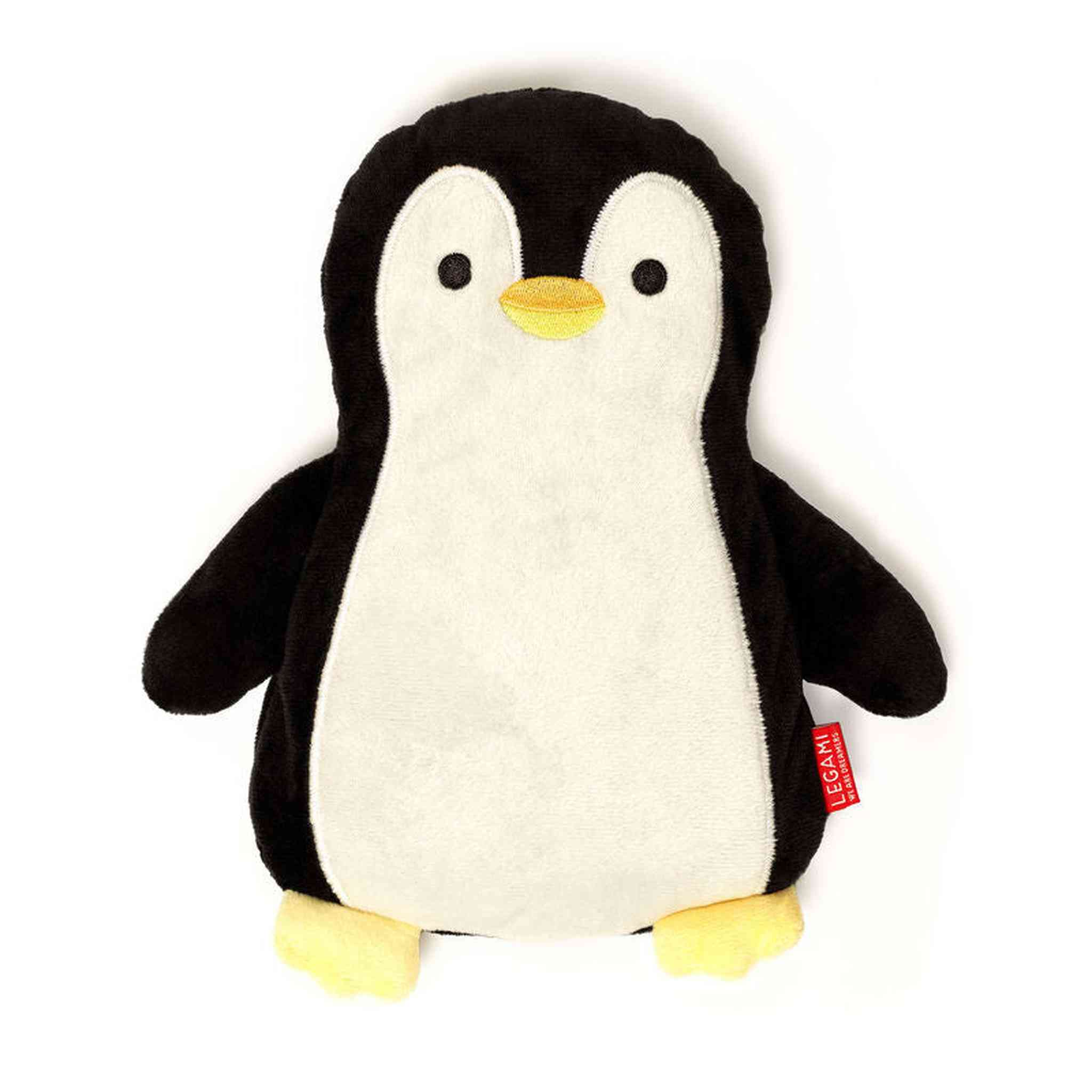 WARM CUDDLES-Cuscino Termico con Semi di Lino-PENGUIN