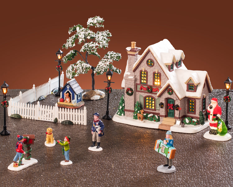 WHITE CHRISTMAS SET WITH 4.5V 550mA ADAPTOR 56671-EU