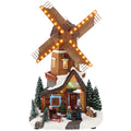 Windmill animated Multicolor-Adapter-LED-20,5x17x34cm